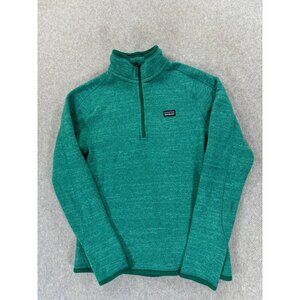 Patagonia Better Sweater‎ 1/4 Zip Midweight Pullover (Women's Small) Green